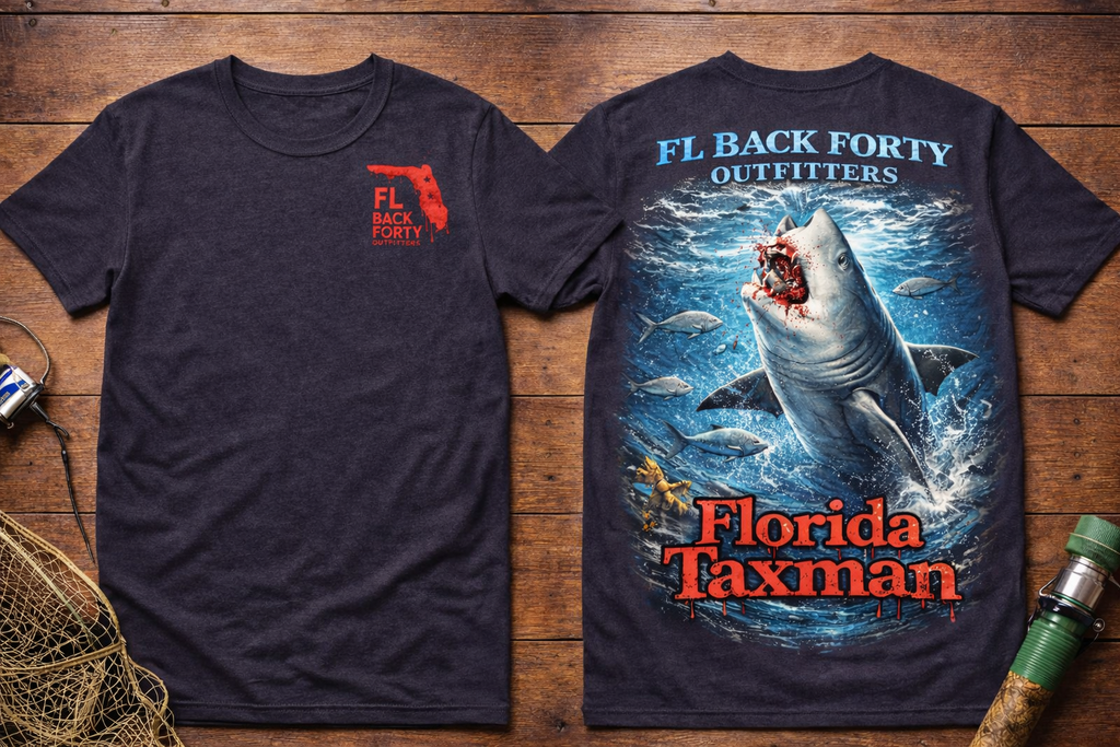 Florida Taxman – Florida Fishing Tee | FL Back Forty Outfitters