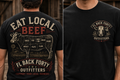 FL Back Forty Outfitters "Eat Local Beef" Tee (Men's)