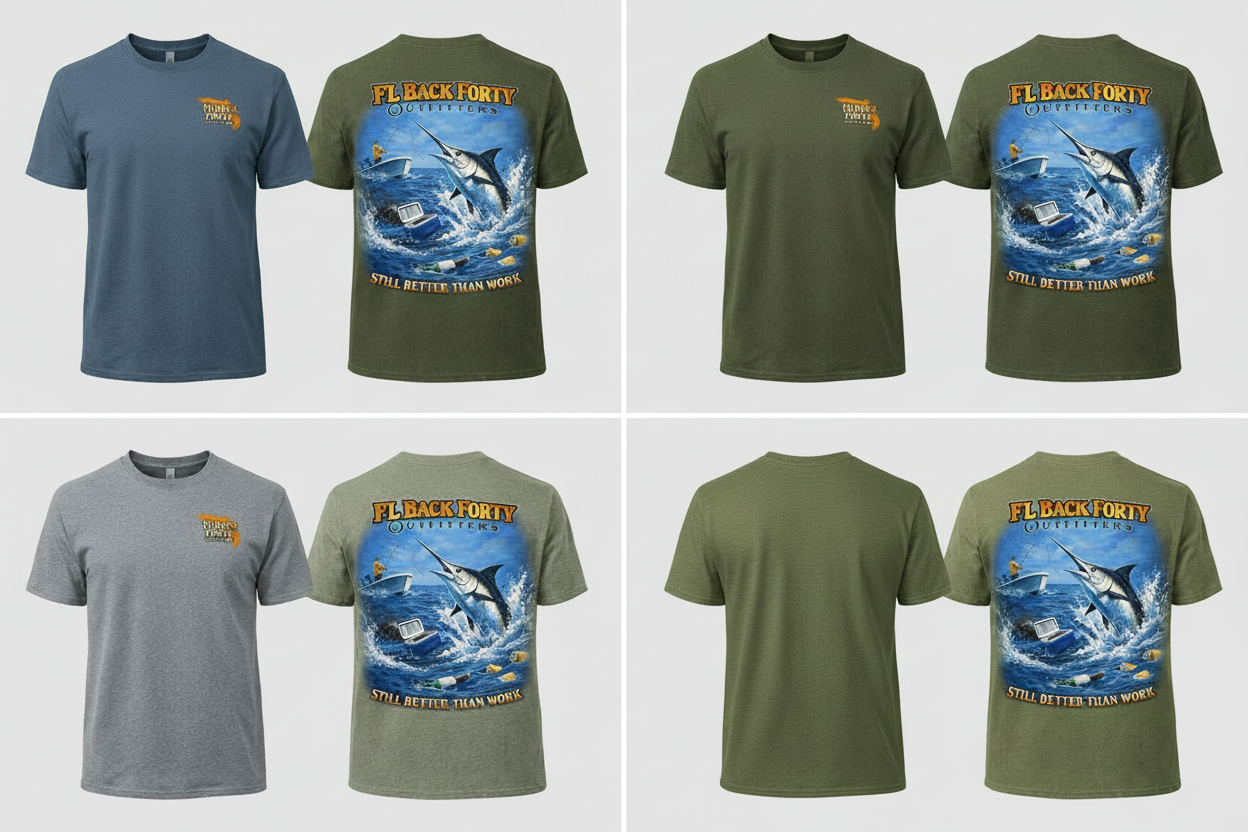 Still Better Than Work Marlin Edition in multiple colors