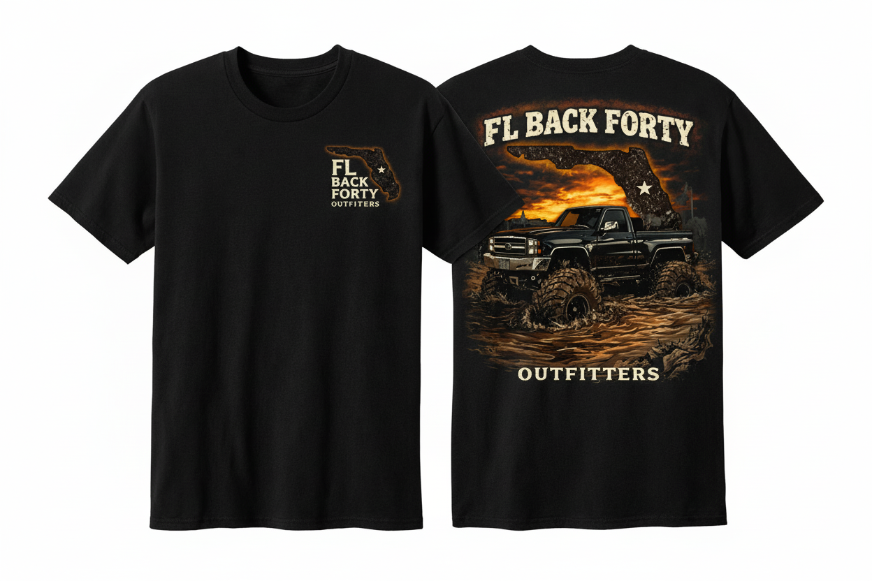 Florida Outfitters Mud Truck T-Shirt