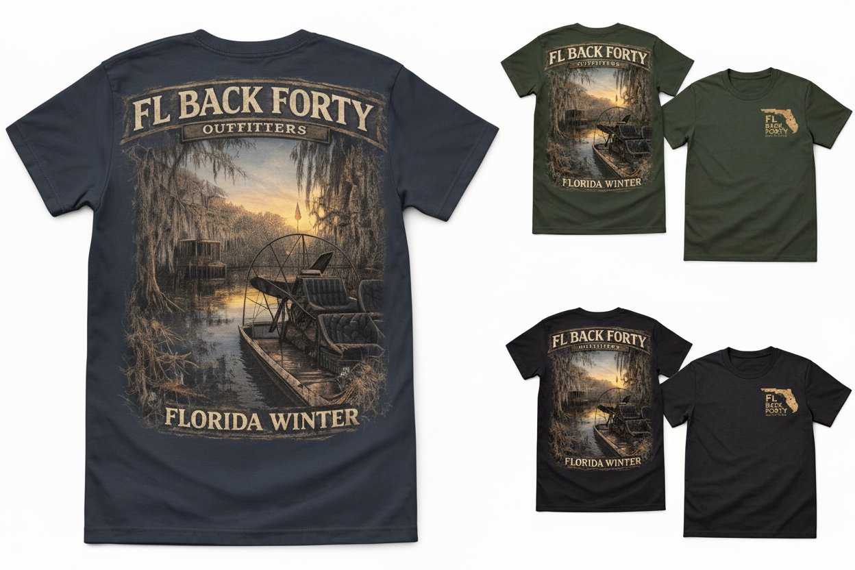 Florida Winter T-Shirt in multiple colors
