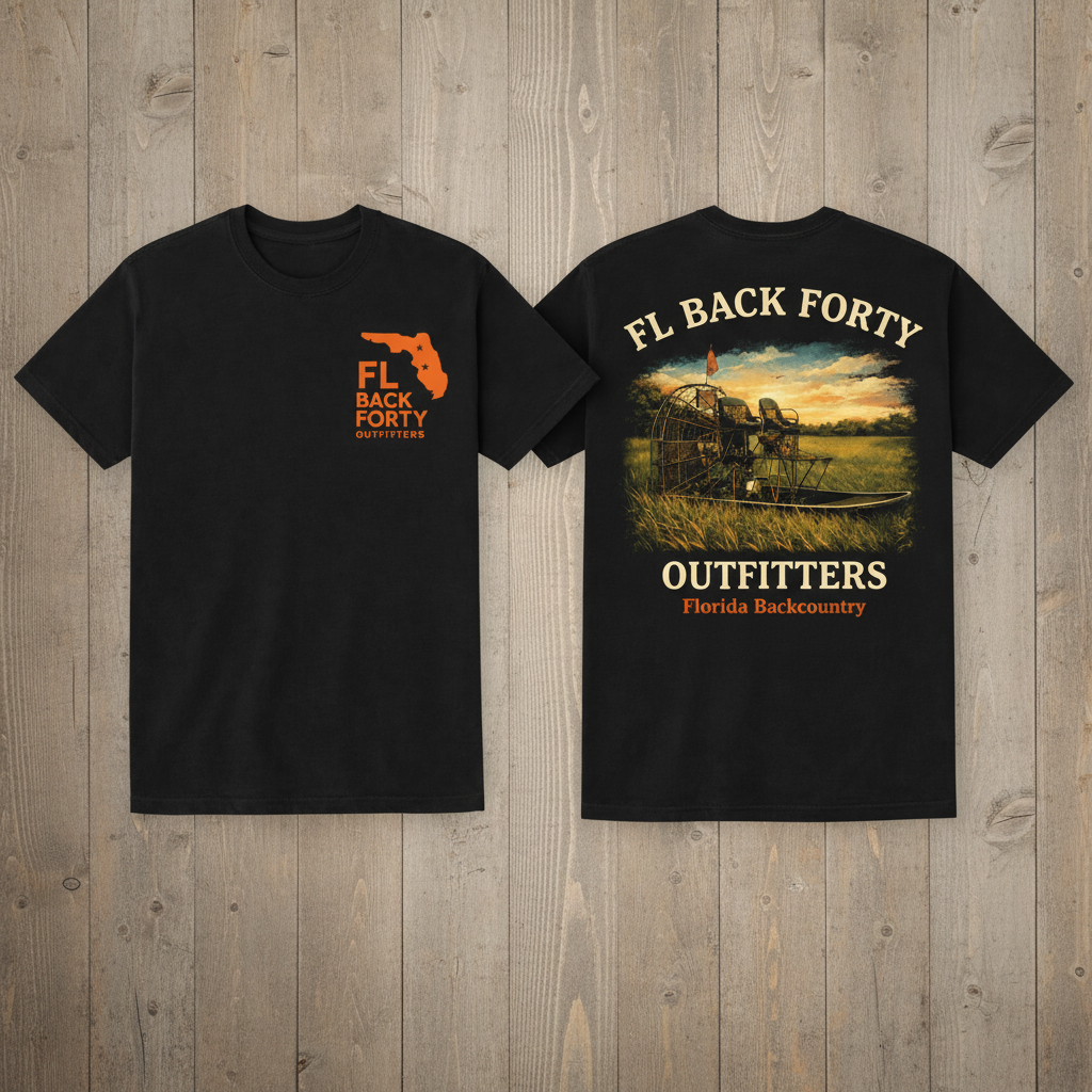 White Airboat T-Shirt