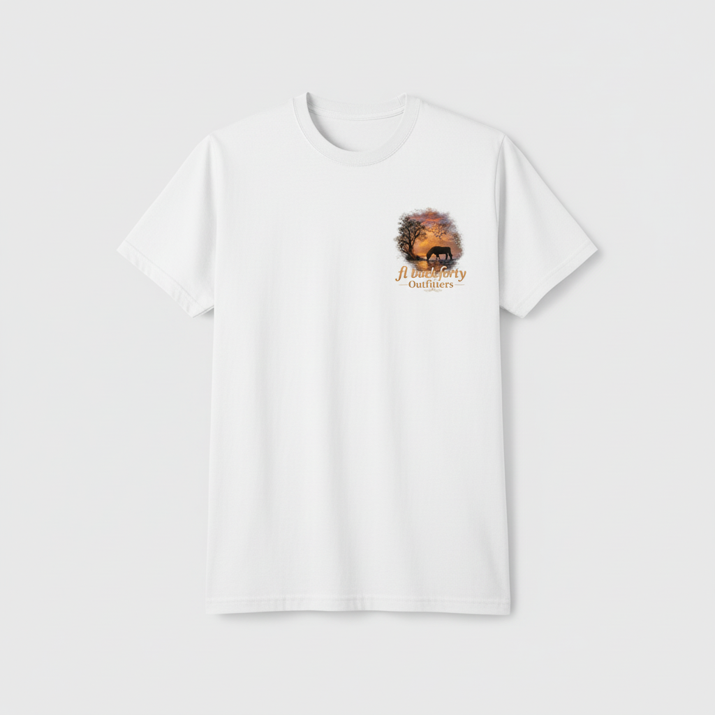 Sunset Horse Tee – FL Back Forty Outfitters